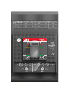 AB/B 塑壳断路器XT2N160?LS/I?R63?FF?3P货号1SDA067056R1