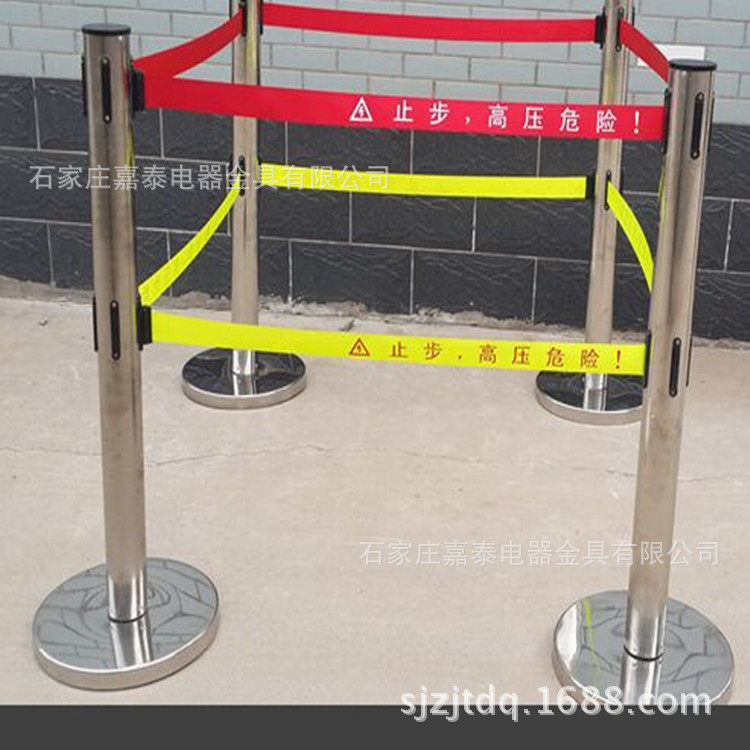 不锈钢带式伸缩围栏 5米双层带子 质量放心 自产自销