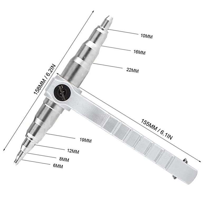 手动胀管器 铜管涨管器6-22mm空调制冷铜铝管胀管扩口工具定制