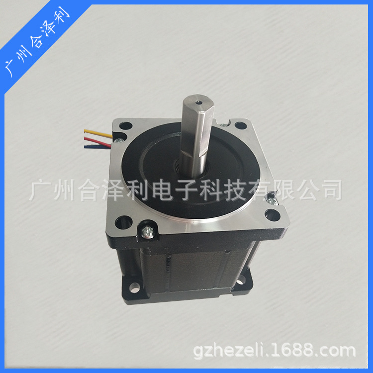 86系列双扁位 双出轴步进电机应用于 纺织机/绣花机步进电机