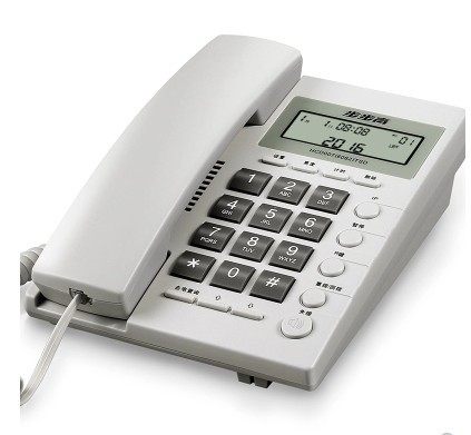家用电话机步高HCD007 6082G来显示电话机固定座机免提办公家用