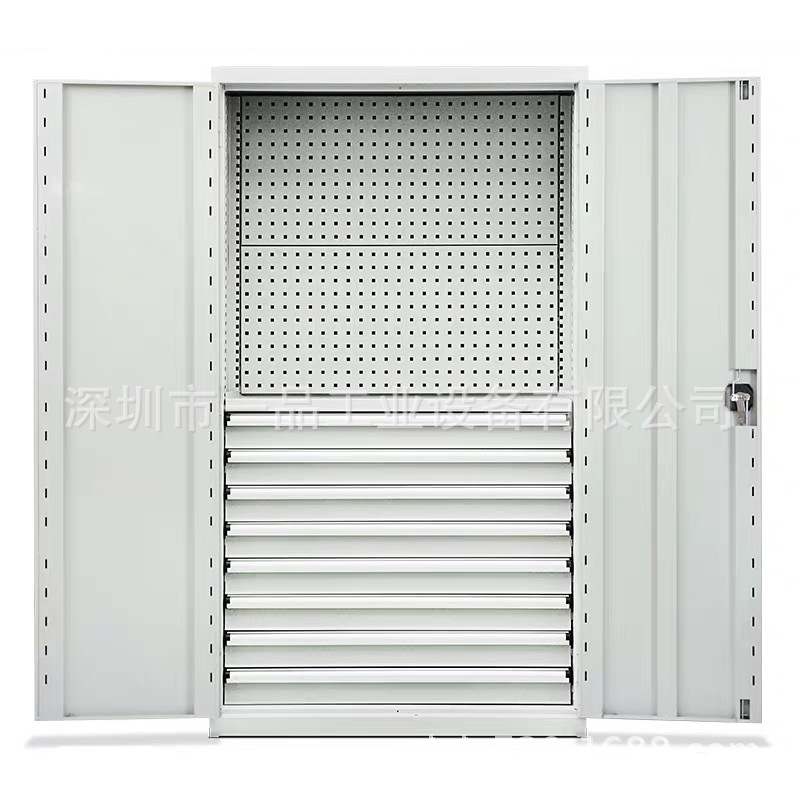 一品供应重型储物柜 双开门夹具整理柜 龙岗检具摆放双开门置物柜