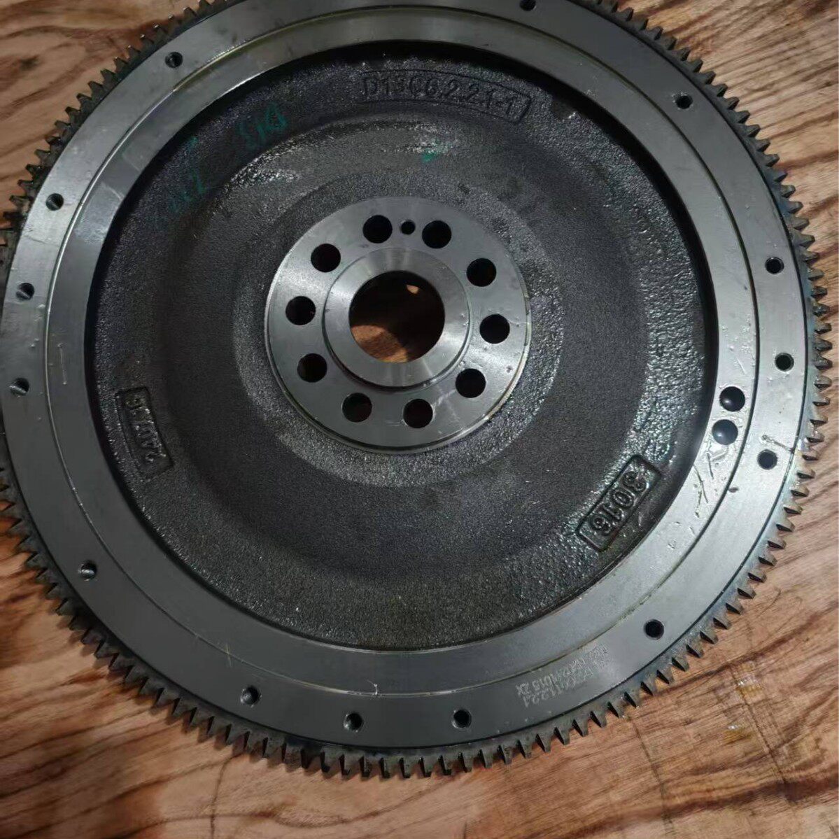 现货直销飞轮总成适用于三一重工发动机飞轮盘齿圈飞轮总成
