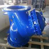 水利阀门DN700 JD745X 16C铸钢多功能水泵控制阀DN400隔膜式 800MM