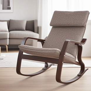 家用客厅阳台懒人北欧逍遥椅波昂椅休闲椅摇椅躺椅沙发椅摇摇椅