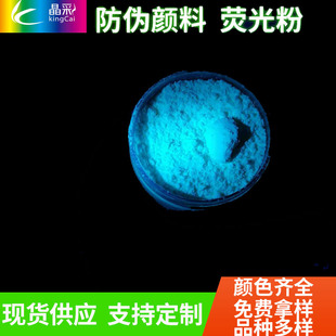 长效高亮夜光粉蓝色防伪荧光粉发光粉注塑颜料夜光母粒发光颜料