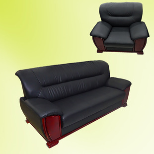 厂家供应办公沙发简约办公家具会客室接待商务西皮室商用