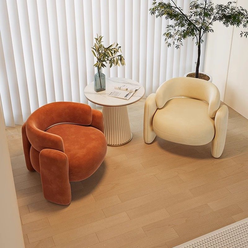 7T轻奢单人沙发小户型弧形酒店接待客厅懒人沙发椅桌椅组合茶,电子元器件市场,电线扎带/束线带,淘宝优惠券,粉丝福利购,淘宝优惠卷