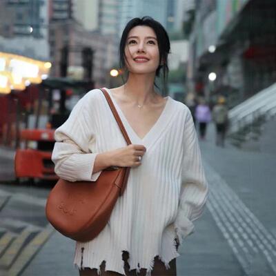 高圆圆同款毛衣针织衫上衣