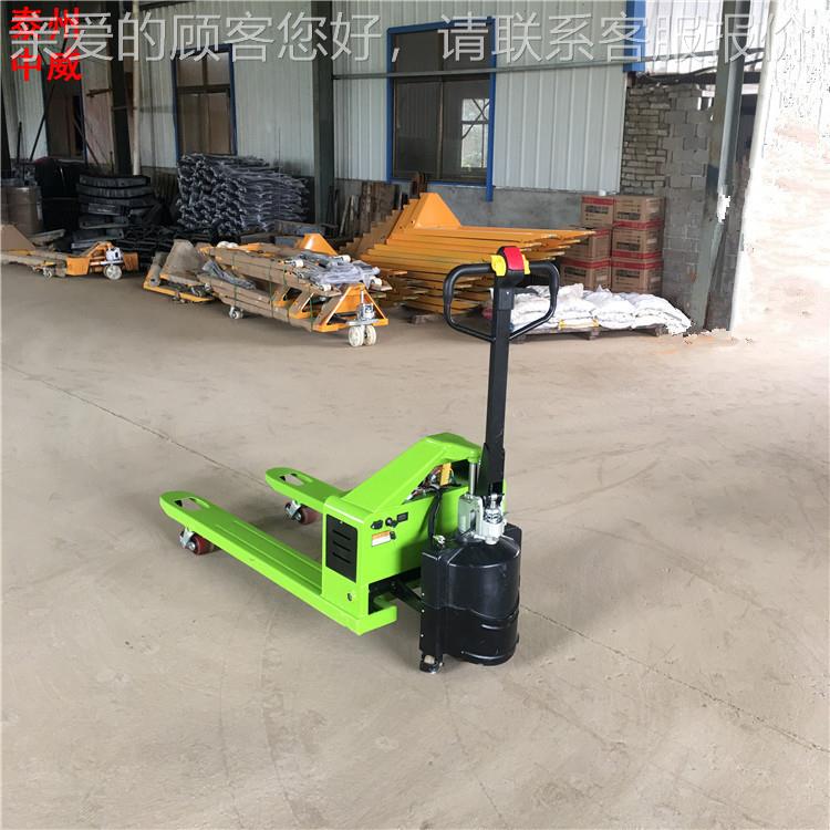 厂家DML卖济型半电动搬运经托车盘 迷你型半电半动地牛 电动转运