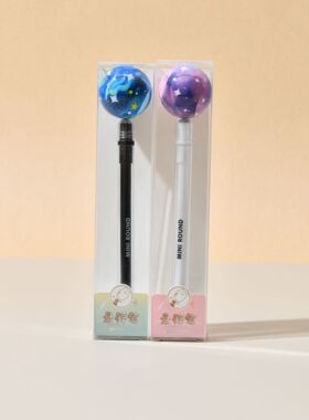 晨兮10618星球磁力悬浮笔减压治愈水性笔磁吸趣味刷题顺滑中性笔