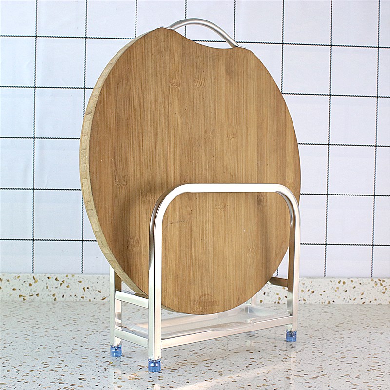 不锈钢菜板放置架落地刀架砧板架一体厨房锅盖置物架案板收纳架子