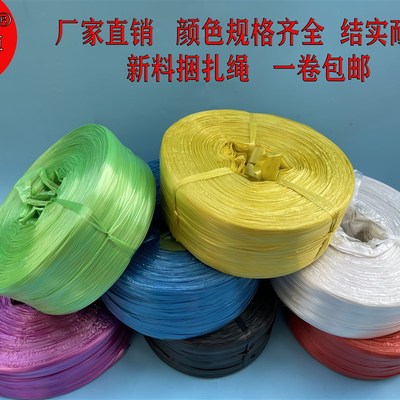 新料打包绳捆扎绳塑料包装绳搬家绳子捆绑绳尼龙绳塑料绳结束带