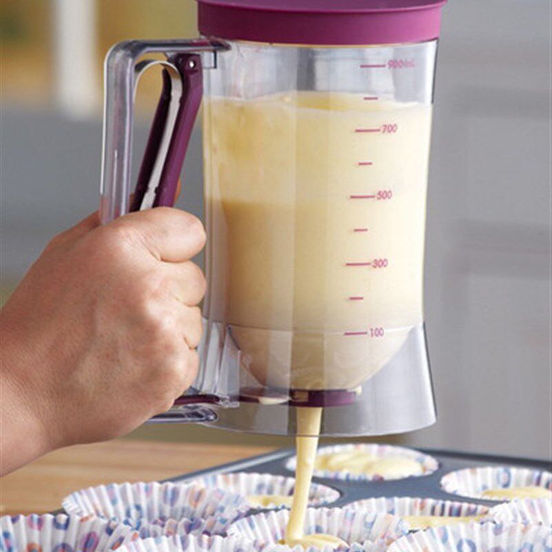 新品 面糊分配器分液器漏斗 纸杯蛋糕 小丸子漏斗 面糊漏斗工具