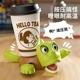 新款 搞怪表情王八杯垫创意搞怪桌面摆件乌龟按压瞪眼可爱搞笑解压