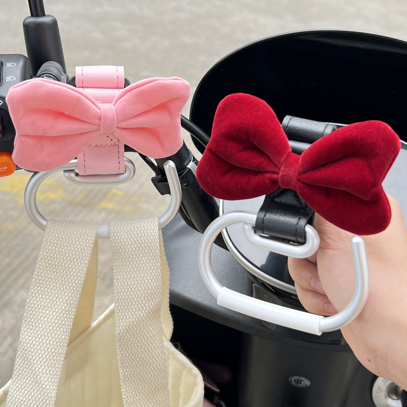 电动车挂钩前置通用强力承重可爱