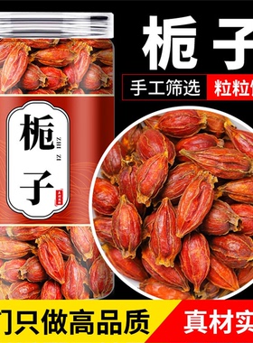栀子中药材新货栀子枝子山栀子红栀子泡茶特色干货及养生干料