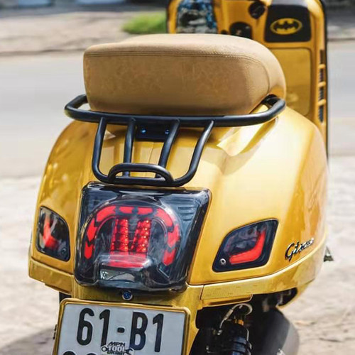 适用于Vespa改装春天冲刺150 GTS300摩托车后尾架赛车后货架