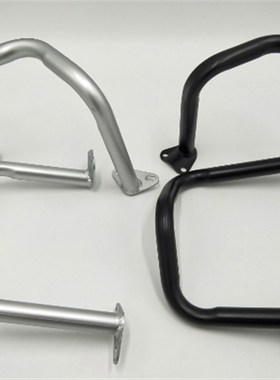 复古CB400SS鑫源棍王XY400银瓶440保护杠保险杠防摔架 加厚