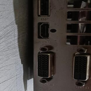 影驰GTX750ti 2G独立显卡，拆机卡，无拆无修、功能完