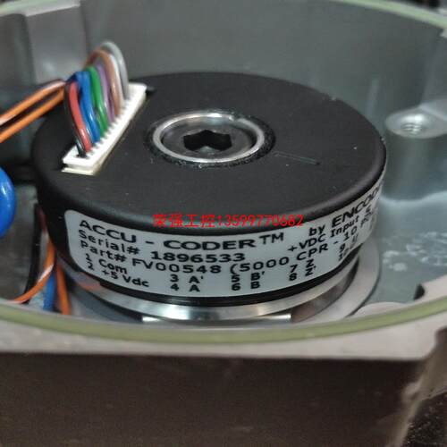【荣强工控】FV00458编码器，电机是科尔摩根AKM41H-EKSNE