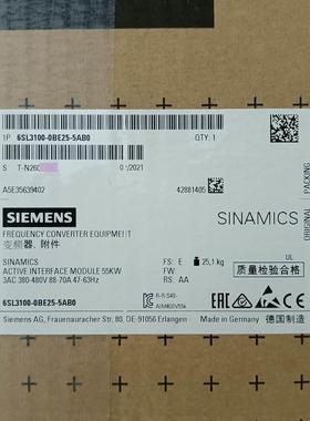 供应原装6SL3100-0BE25-5AB0 Moudle 6SL3 100-0BE25-5AB0