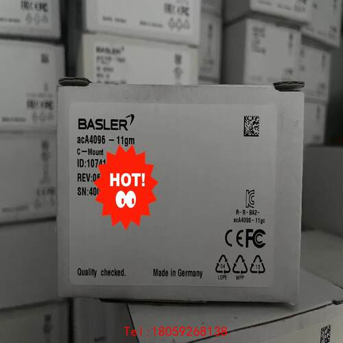 【非标价】basler工业相机aca4096-11gm多台，带包装