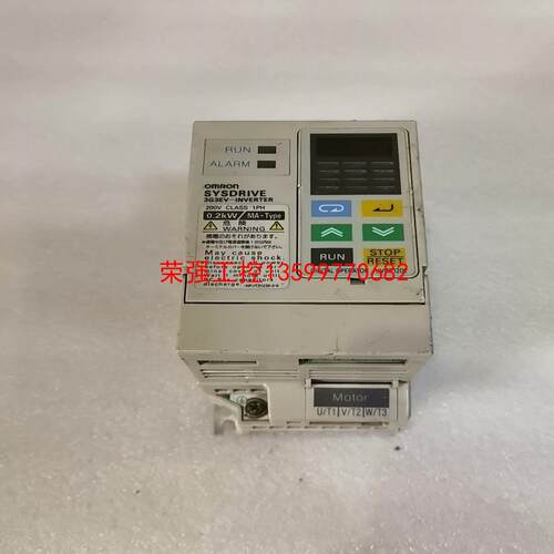 【荣强工控】欧姆龙变频器 3G3EV-AB002MA-CUES1 二手
