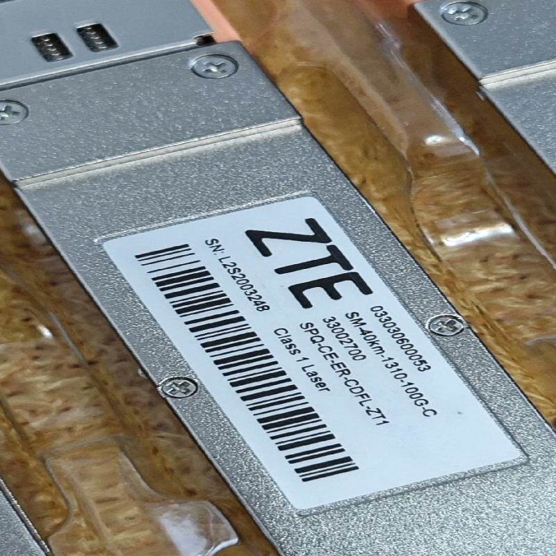 ZTE 中兴100g光模块，中兴100g40km，全新中兴Z