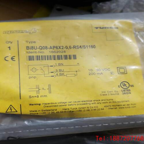 【非标价】BI8U-Q08-AP6X2-0.6-RS4/S1160