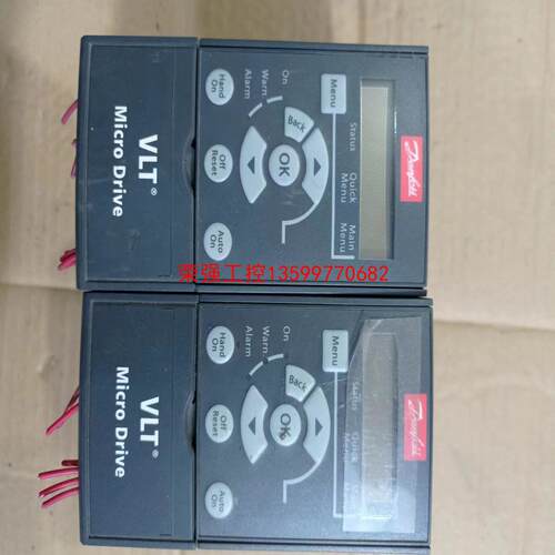 【荣强工控】两台丹佛斯0.75KW变频器132F0003，拆机件，功能包