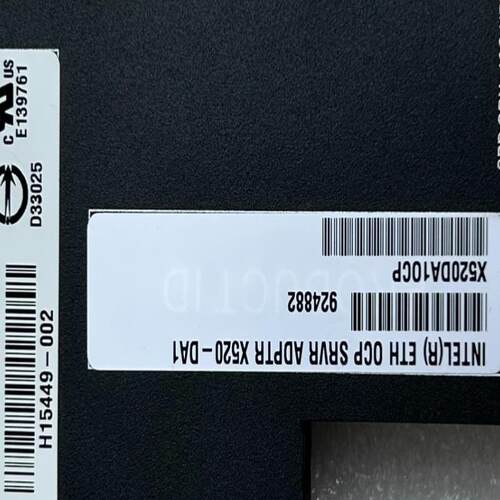 OCP Intel/英特尔 X520-DA1 82599 万