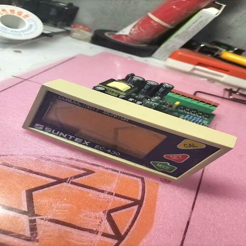 台湾上泰SUNTEX电导率仪EC-430  缺少外壳，实拍图