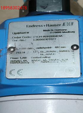 Endress+Hauser D-79689 ，FTL51-