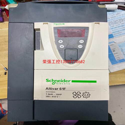 【荣强工控】ATV61FHU75N4Z，施耐德变频器，在位拆机，380V