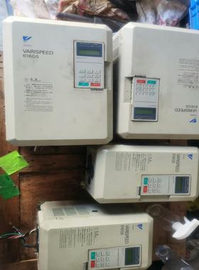 二手拆机4台安川变频器VARISPEED 616G5