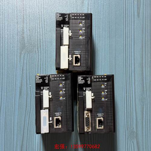 [宏强工控]欧姆龙CJ1M-CPU13-ETN 成色漂亮 质保-议价