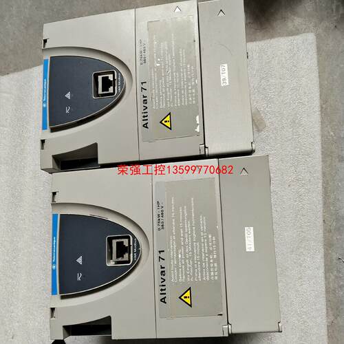 【荣强工控】施耐德变频器ATV71H075N4实物拍摄，成色