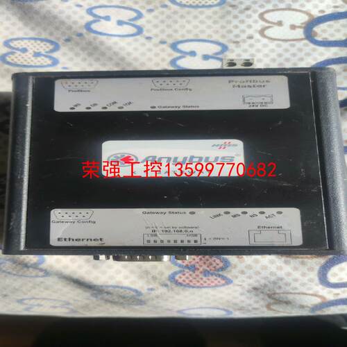 【荣强工控】Anybus网关ABX-PDPM-EMBS网关，拆机的，实物