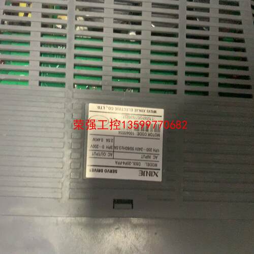 【荣强工控】信捷信捷驱动器DS3L-20P4-PFA二手拆机，实物拍摄