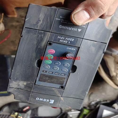 【荣强工控】变频器KVF600-2S1.5G 220V 1.5KW包好的