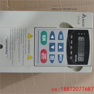 (非标价)拆机台达变频器VFD007B43A075KW重载功能