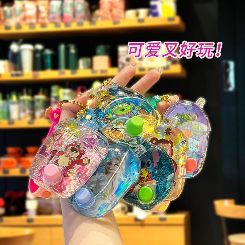 迪士尼草莓熊盲盒挂件