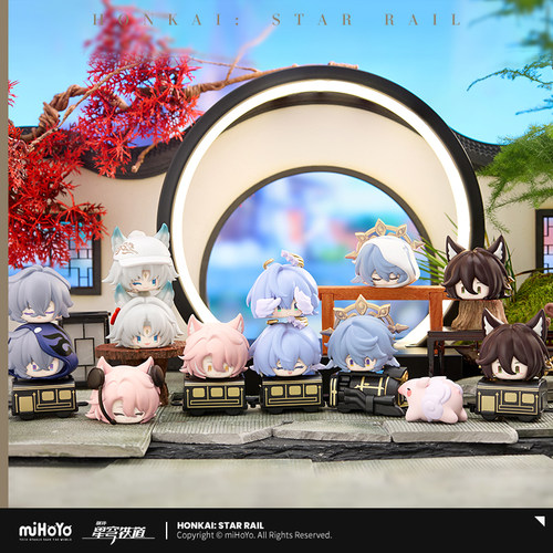 崩坏星穹铁道叠叠乐第③弹盲盒潮玩玩具桌面摆件正版游戏周边萌粒