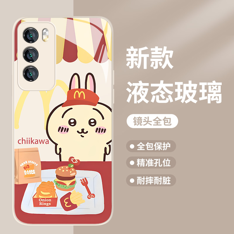 麦门chiikawa手机壳适用oppo系列