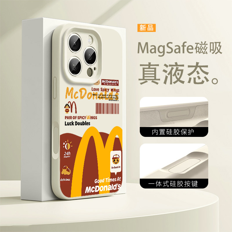麦门M记磁吸手机壳适用苹果系列图片