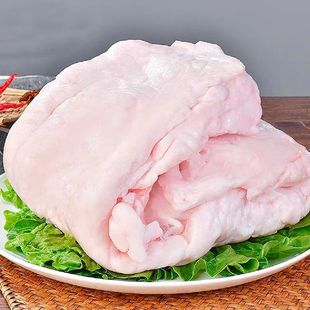 板油新鲜现杀生板油正宗散养真空1500g 河北特产板油炒菜油 包邮