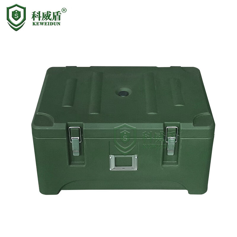 科威盾30L保温箱热食前送器军绿色送餐箱食品周转箱进口PE材质空