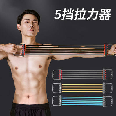 苏健（SUE）扩胸拉力器男士练背家用健身臂力训练器材胸肌弹簧拉
