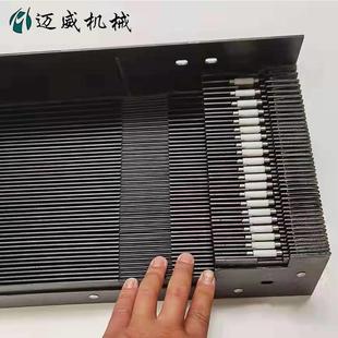 导轨防护罩耐高温柔性伸缩防尘罩数控车床防尘型保护套 定做风琴式